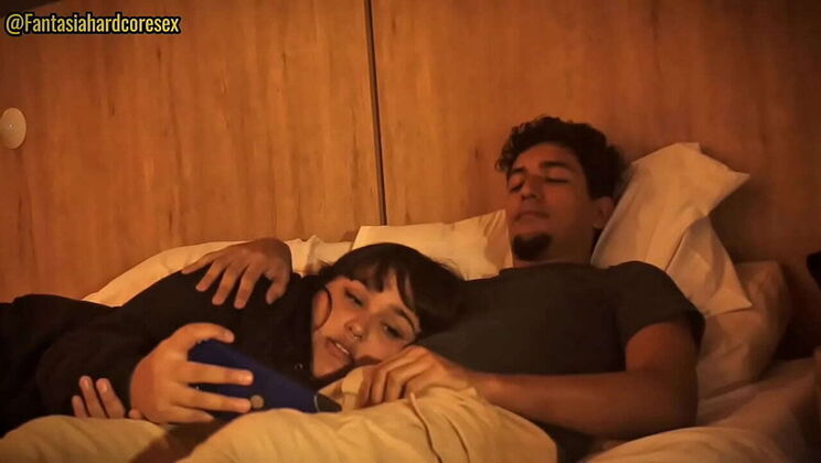 Sleepy Step Sister Blowjob Surprise - Alison Gonzalez Deep Throat Facial Cumshot