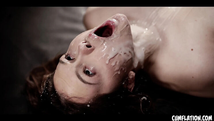 Peachy Alice Takes Massive Cumflation Creampie - Big Tits & Giant Ass Fuck