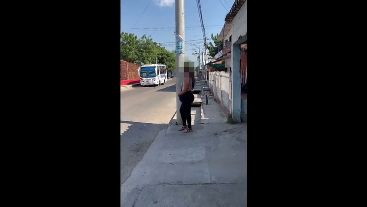 Mexican MILF with Huge Ass Takes Stranger's Big Cock for Rough Anal Sex First Time