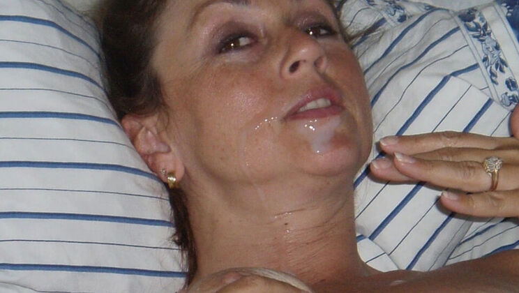 Candi Annie Photo Shoot Fuck: Red Thigh Highs & Huge Facial Cumshot