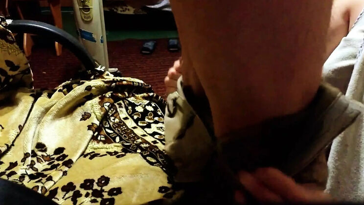 Gentle Blowjob with Big Natural Tits MILF for Deep Throat Relaxation - Amateur Homemade Creampie