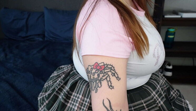 Best Friend's BBW Girlfriend Katthekunt Wants Big Black Cock - Blowjob & Doggystyle Creampie