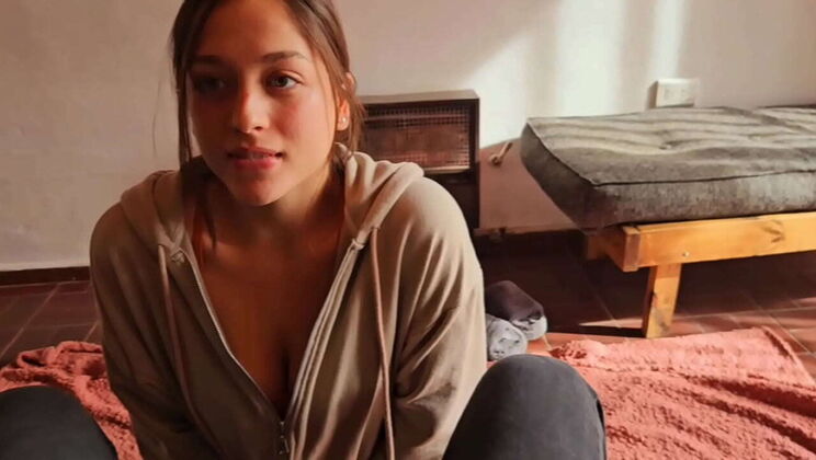 Step Sister Blowjob - Big Tit Latina Teen Gets Facial Cumshot