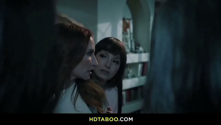 Wild Family Orgy: Reagan Foxx & Lexi Luna MILF Step Moms Fuck Black Step Sons Outdoor