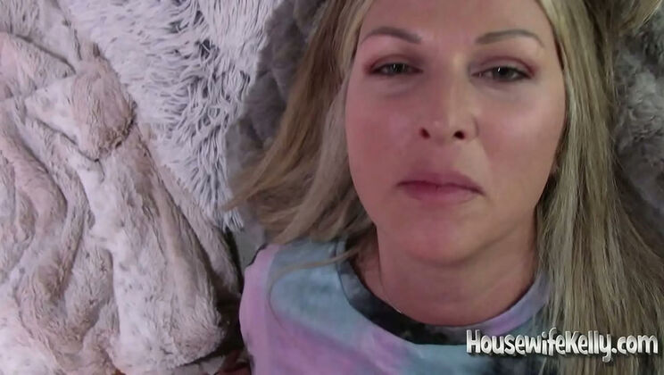 Blonde Wife Kelly Anderson Begs For Cum In Her Pussy - Homemade Creampie POV