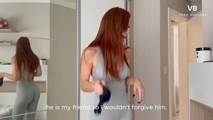 Step Mom Catches Son's Friend Sniffing Her Panties - Big Booty Latina Teaches Him A Lesson