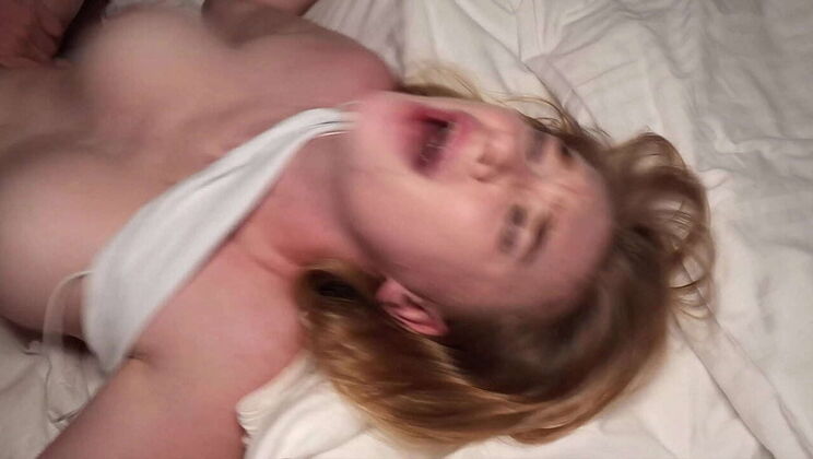 Big Natural Tits Shaking & Loud Moaning Orgasm - Martin Spell Fucks Asya Murkovski Rough