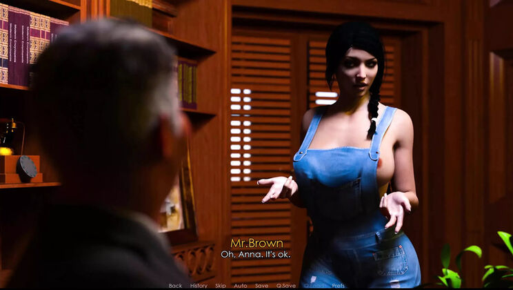 Anna Hard Exam 2: Big Tit MILF in Uniform Try On Fuck - 3D Hentai Cartoon Sex