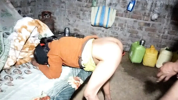 Indian Aunty Gets Hardcore Anal Fuck with Dragon Condom in Doggy Style - Desi Village Sex