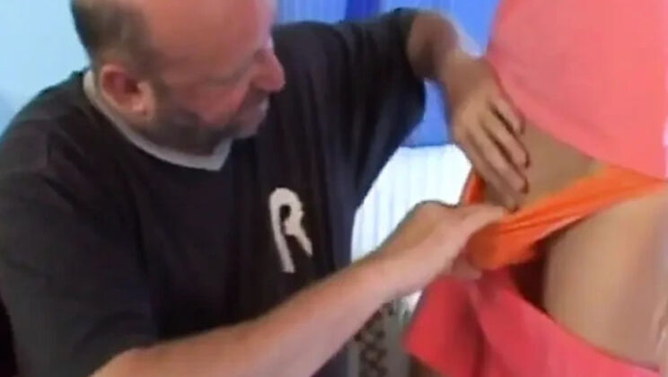 Sexy Petite Blowjob and Cumshot with Mature Cock - Baby Silver Amateur MILF HD