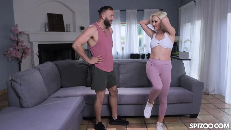 Horny Teacher Wreck Both Holes of Busty Blonde Cherry Kiss