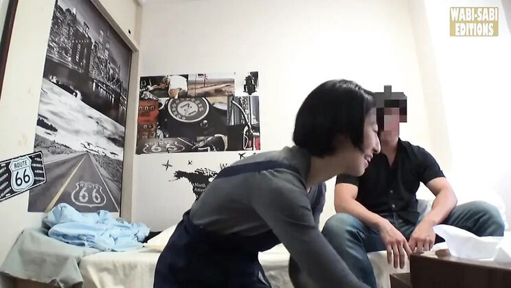 Neighborhood MILF Uses My Room For Private Pleasure - Big Natural Tits Blowjob & Creampie