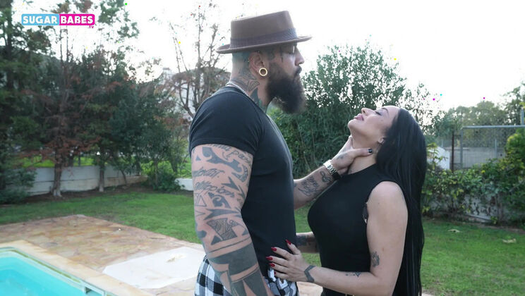 Hot Latina Sophia Reis sucks big Latino cock in HD cowgirl sex on Sugarbabestv