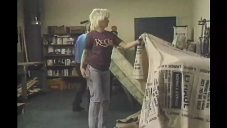 Two Vintage Blondes Suck Huge Cock - Full Movie with Big Tits & Cum in Mouth