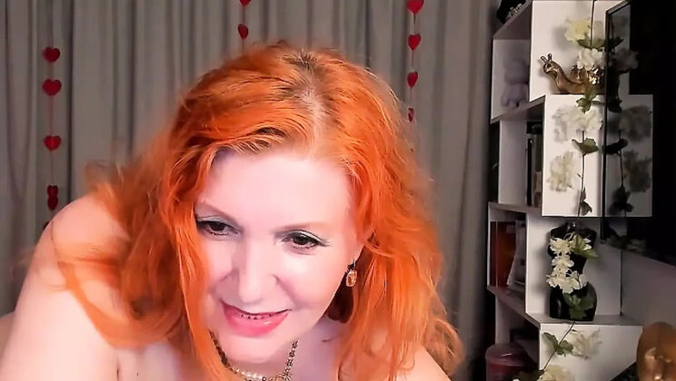 Almaz FireFox Nude Russian Mature Amateur with Big Natural Tits Solo