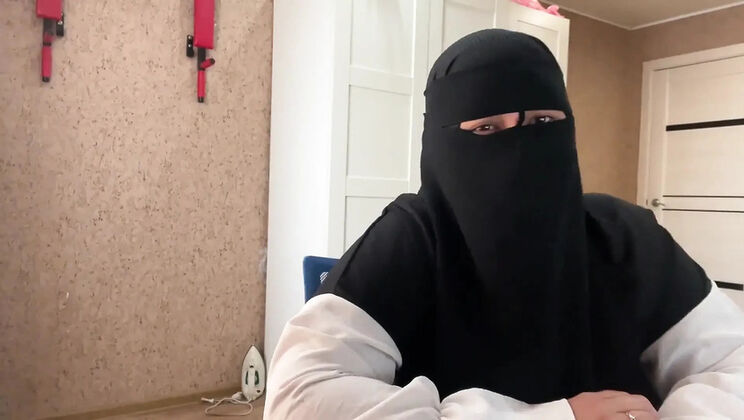Big Arab MILF Lux Eva Shows Giant Natural Tits on Webcam Chat