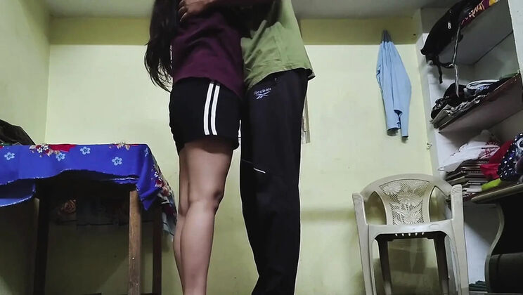Hot Indian Stepsister Catches Stepbrother Watching Porn - They Fuck Hard in Missionary