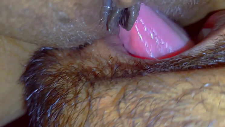 Desi Village Bhabhi First Time Pussy Licking by Brother-in-law - Close Up Licking & Orgasm