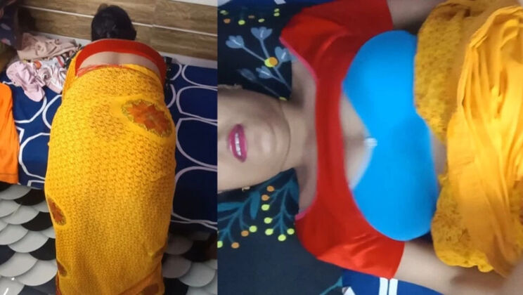 Desi Bhabhi Hardcore Fuck MMS - Village Beauty Doggy Style Sex