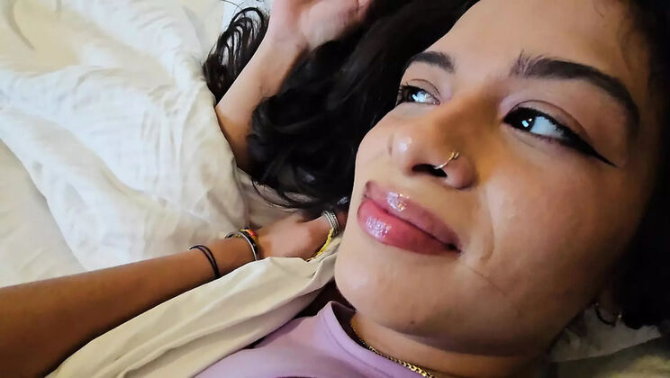 Cute Latina Step Sister Cuddles & Fucks Danny Dirt - Big Ass Cowgirl & Deep Throat POV