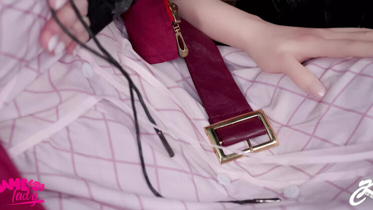 Tifa and Aerith Anal Cosplay - Final Fantasy Lesbian Fuck with Dildo