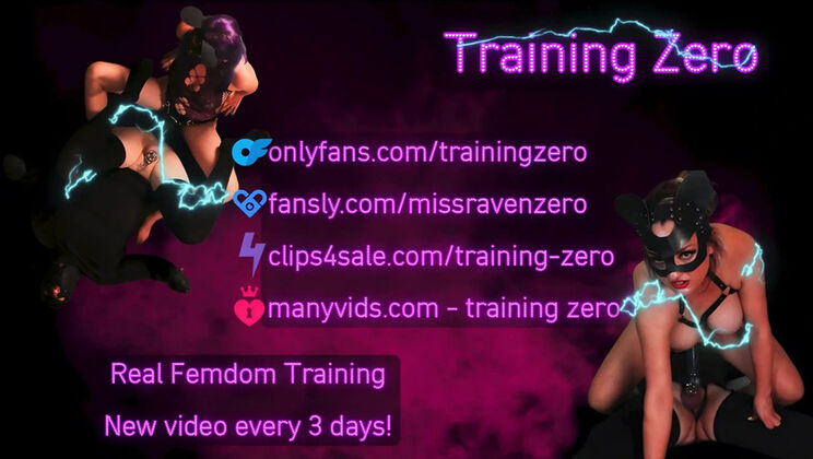 Tease & Denial: Training Zero's Fake Chastity Cumshot Release with Tantaly Sex Doll