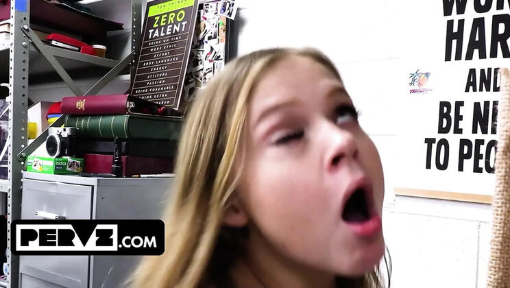Coco Lovelock Busted for Sex Toys in Store - Security Guard Gets a Blowjob