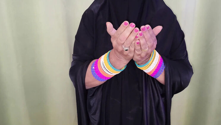 Hijab Queen Says I'm the Best - Big Tits Blowjob Creampie