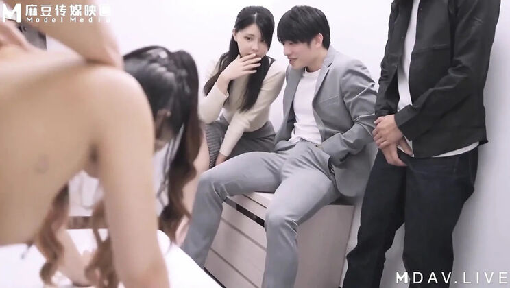 Mika Shindo's Tiny Trap Party Wheel – Asian Orgy Creampie Action