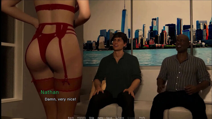 Kathryn Takes Franklin's Big Dick Deep in This 3D Cartoon Fuck