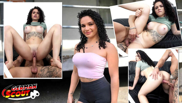 Bruno Santos Fit Latina Teen Gets Picked Up by German Scout for Rough Casting Fuck