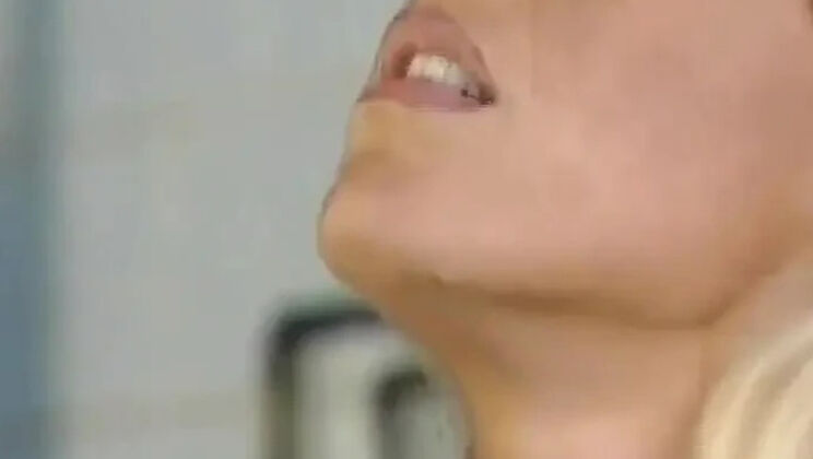 Horny Blonde MILF Gets Fucked By A Big Hard Cock