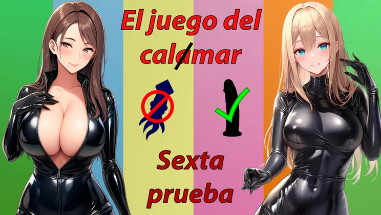 Squid Game JOI in Spanish - Pick Your Anime Girl and Edge Until You Cum