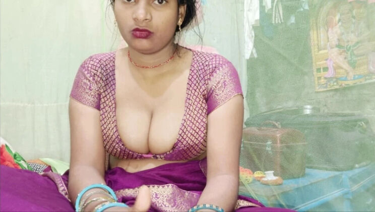 Pyari Bhabhi Gives Big Tits Handjob With Hindi Audio - Desi Bhabhi Hardcore Creampie Cumshot