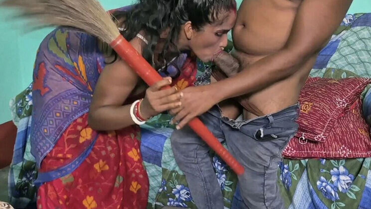 Indian Bahu Fucks Sasur with Huge Tits Bouncing Doggy