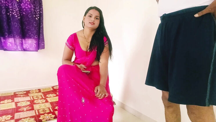 Desi Bhabhi Rhea has sex with brother-in-law in Indian style