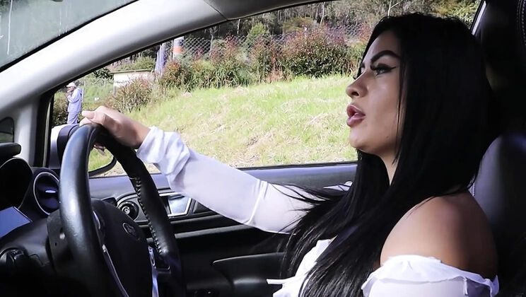 Lost in the Woods, a Busty Colombian With a Big Ass Picks Me Up and We Fuck