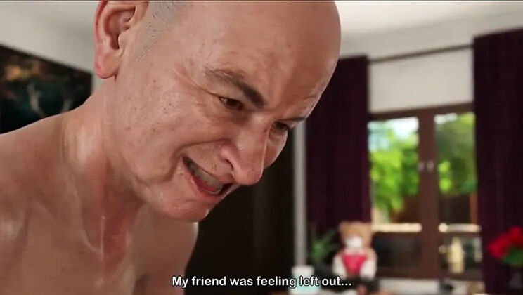 Temptation Chapter 14 Part 3 - Grandpa Fucks Teen in 3D Anal Threesome