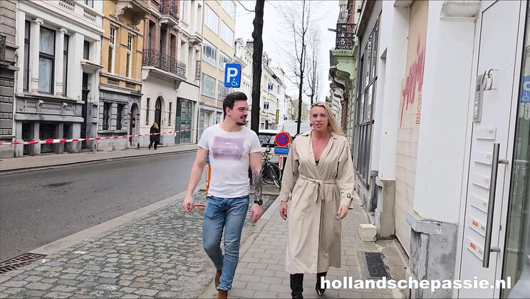 Coffee or My Cunt? Big Tits Dutch MILF Gets Fucked Hard