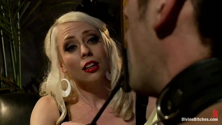 The Ultimate Cock Tease: Lorelei Lee in Lingerie Handjob and Femdom Fun