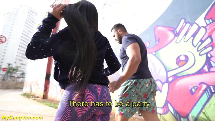 Luana Aguiar First Anal Bang in Van