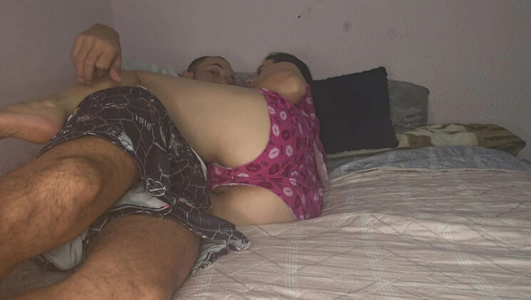 Huge erection when I hugged my stepsister – things got out of control