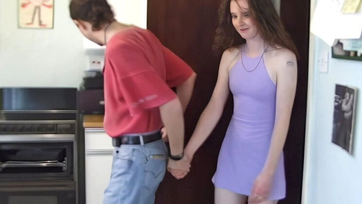 Freckled Pale Redhead Small Tits Pussy and Ass Fucked Hard